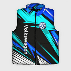 Мужской жилет Фольцваген - sport uniform, цвет: 3D-светло-серый