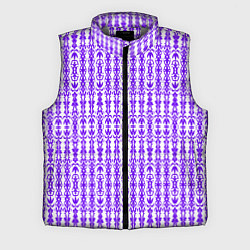 Мужской жилет Сине-белый батик, цвет: 3D-светло-серый