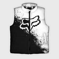 Мужской жилет Fox motocross - черно-белые пятна