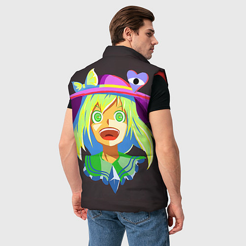 Мужской жилет Touhou Project Койши Комейдзи / 3D-Красный – фото 4