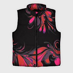 Мужской жилет Красный привкус на черном