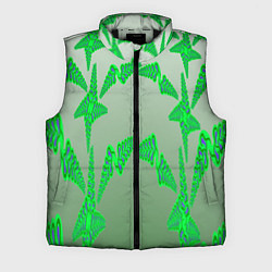 Мужской жилет Растительный паттерн