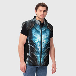Мужской жилет Магический доспех некроманта, цвет: 3D-светло-серый — фото 2