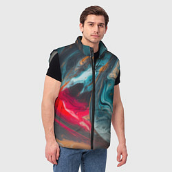 Мужской жилет Палитра масло, цвет: 3D-светло-серый — фото 2