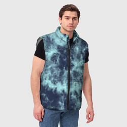 Мужской жилет Tie-Dye дизайн, цвет: 3D-светло-серый — фото 2