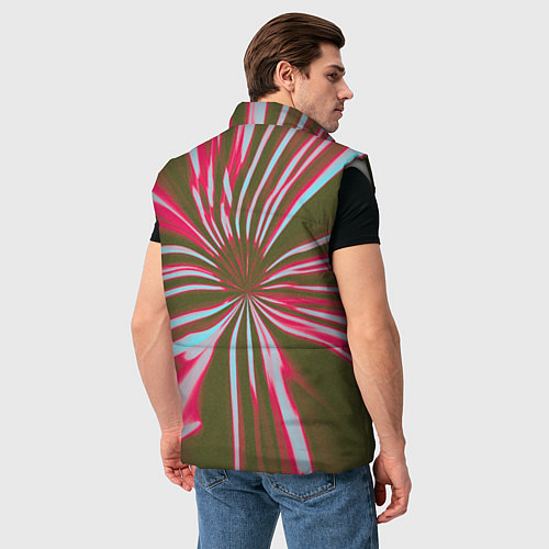 Мужской жилет Антисоциальность / 3D-Светло-серый – фото 4