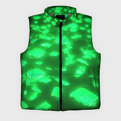 Мужской жилет Зеленые свечения