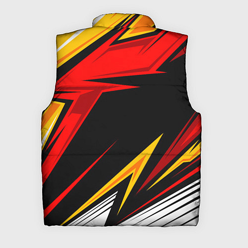 Мужской жилет Honda - красный и оранжевый / 3D-Светло-серый – фото 2