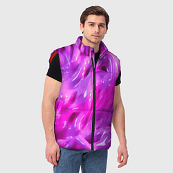 Мужской жилет Розовая слизь, цвет: 3D-красный — фото 2