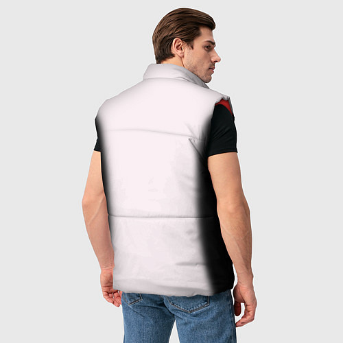 Мужской жилет Сжимающая рука / 3D-Красный – фото 4