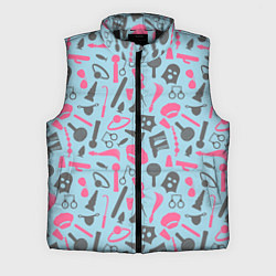 Мужской жилет БДСМ - игрушки, цвет: 3D-черный