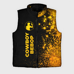 Мужской жилет Cowboy Bebop - gold gradient: по-вертикали