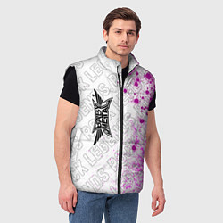 Мужской жилет Babymetal rock legends: по-вертикали, цвет: 3D-черный — фото 2