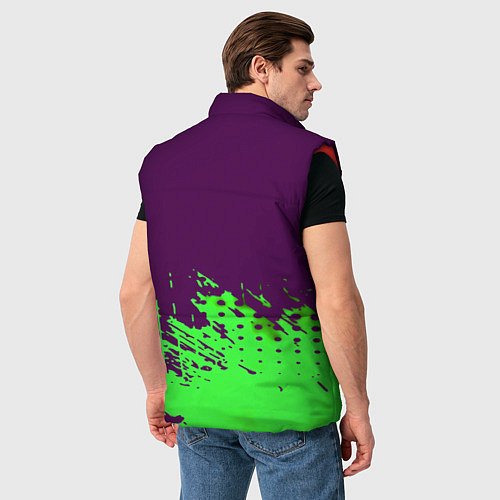 Мужской жилет Monster energy taurin / 3D-Красный – фото 4