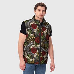 Мужской жилет Гангстер, цвет: 3D-черный — фото 2