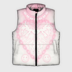 Мужской жилет Сердце на цепях, цвет: 3D-светло-серый