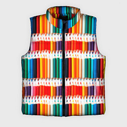 Мужской жилет Яркие цветные карандаши