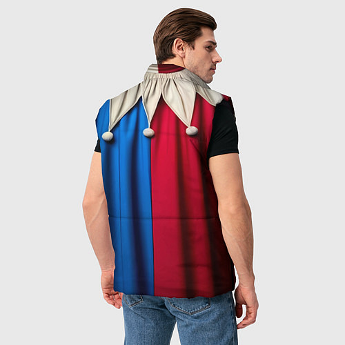 Мужской жилет Костюм шута наряд / 3D-Черный – фото 4