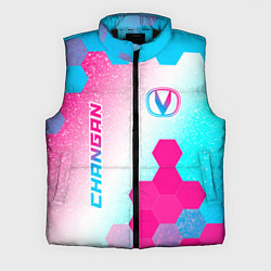 Мужской жилет Changan neon gradient style вертикально