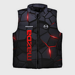 Мужской жилет Mazda - плиты с эффектом свечения, цвет: 3D-черный