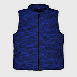 Мужской жилет Тёмно-синий текстура