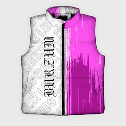 Мужской жилет Burzum rock legends по-вертикали, цвет: 3D-черный