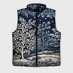 Мужской жилет Ледяные узоры нового года