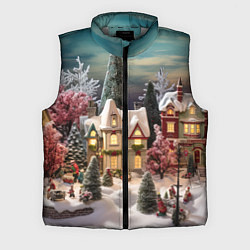 Мужской жилет Снежное сияние ночи