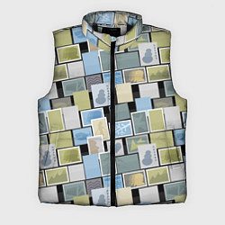 Мужской жилет Бесконечные марки, цвет: 3D-черный