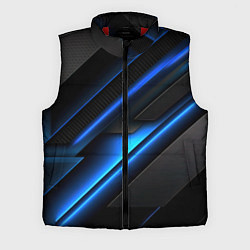 Мужской жилет Разрыв реальности синего, цвет: 3D-красный