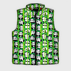 Мужской жилет Мишки панда мультяшные, цвет: 3D-красный