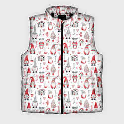 Мужской жилет Акварельные гномы