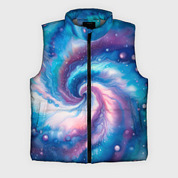 Мужской жилет Галактический тай-дай, цвет: 3D-светло-серый