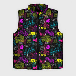 Мужской жилет Music sound, цвет: 3D-черный