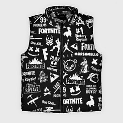 Мужской жилет Fortnite alllogo black