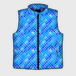 Мужской жилет Синяя сетка, цвет: 3D-красный