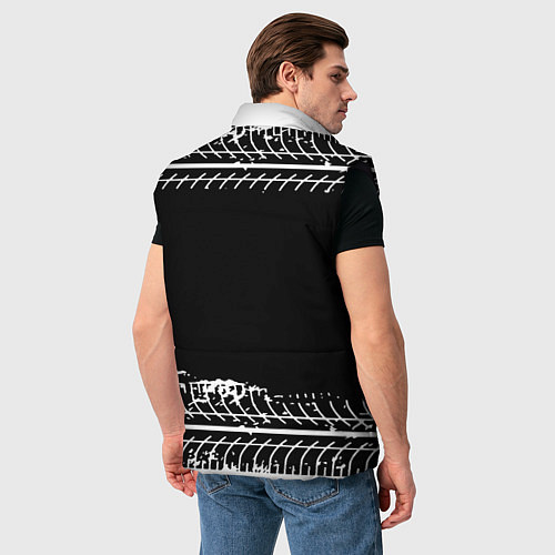 Мужской жилет Audi sportcolor / 3D-Черный – фото 4