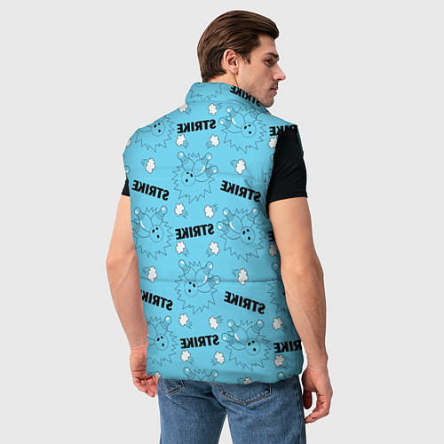 Мужской жилет Игра в боулинг / 3D-Черный – фото 4