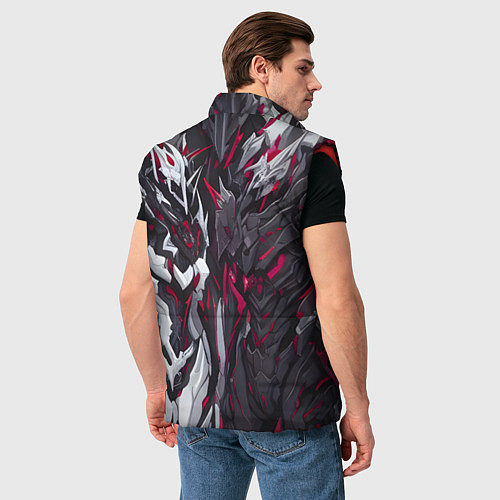 Мужской жилет Адская броня / 3D-Красный – фото 4