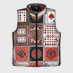 Мужской жилет Покерный гений, цвет: 3D-красный