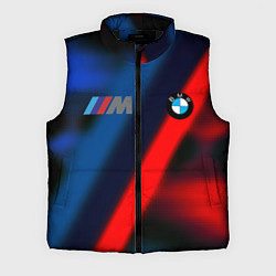 Мужской жилет BMW sport абстракция, цвет: 3D-черный