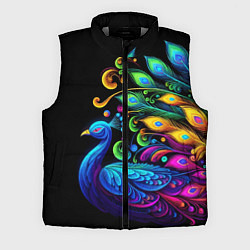 Мужской жилет Neon peacock - art