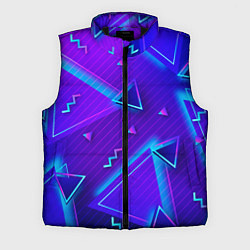 Мужской жилет Neon Pattern colored, цвет: 3D-черный