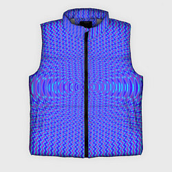 Мужской жилет Волнистый неоновый с эффектом, цвет: 3D-светло-серый