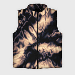 Мужской жилет Абстракция шёлк, цвет: 3D-черный