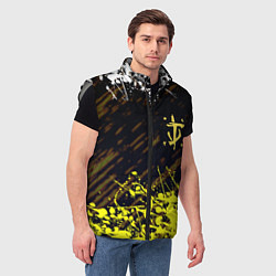 Мужской жилет Doom краски, цвет: 3D-светло-серый — фото 2