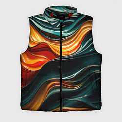 Мужской жилет Вязкая объемная текстура, цвет: 3D-красный