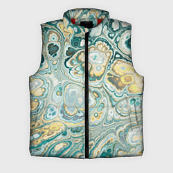 Мужской жилет Абстрактный разноцветный узор, цвет: 3D-красный