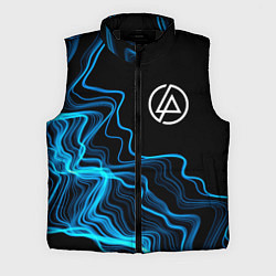 Мужской жилет Linkin Park sound wave, цвет: 3D-черный