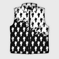 Мужской жилет Billie Eilish pattern black, цвет: 3D-черный